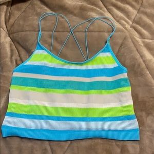 cropped tank top
